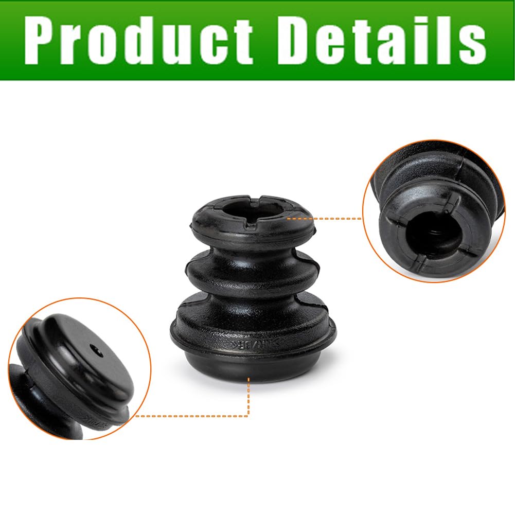 FANHAY 2PCS 55240-JG000 Bumper Assy-Bound Rear Suspension for